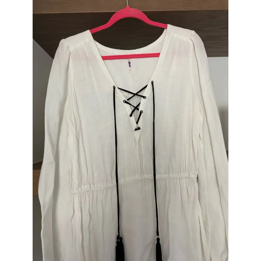 Free People Wildest Moments Tunic in White